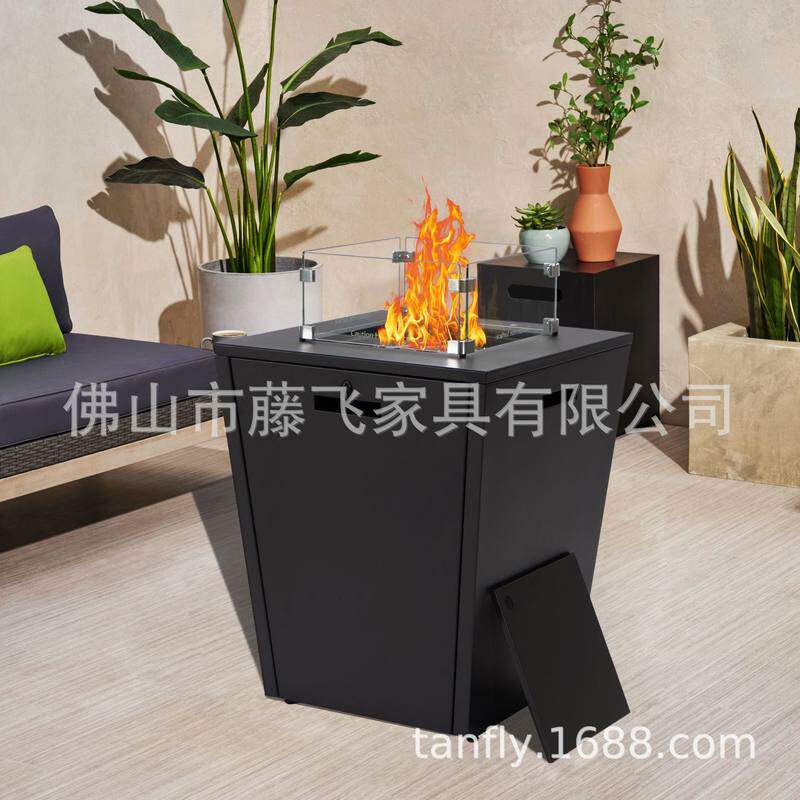 户外室外金属家具花园天台庭院燃气取暖火坑火炉桌欧美可拆装壁炉,住宅家具,庭院烤火炉,淘宝优惠券,粉丝福利购,淘宝优惠卷