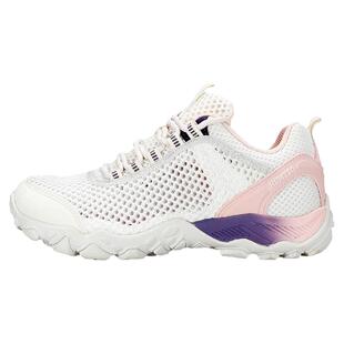 悍途女鞋夏季透气薄款网面鞋户外休闲运动鞋防滑耐磨徒步登山鞋女