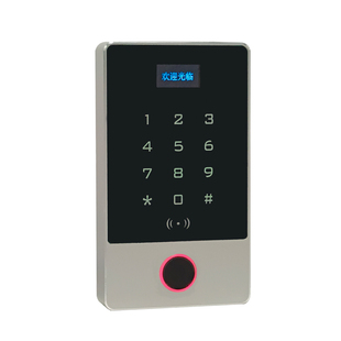 24V电梯指纹识别系统楼层控制刷卡器手机NFC分层IC卡语音梯控门禁