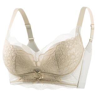 茜木小胸聚拢显大女养胸文胸精油杯聚拢承托收副乳外扩调整型内衣