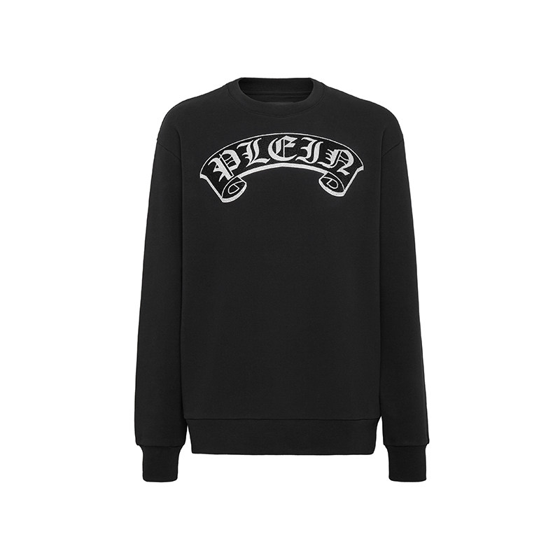 PHILIPP PLEIN 男女同款时尚个性印花圆领卫衣