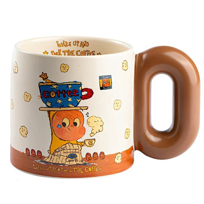 星星人联名可爱大容量陶瓷马克杯
