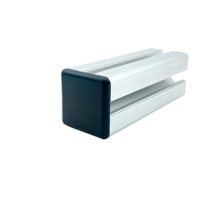 型材端盖堵头盖子20型30型40型60型80型装饰配件四方灰色盖板黑色