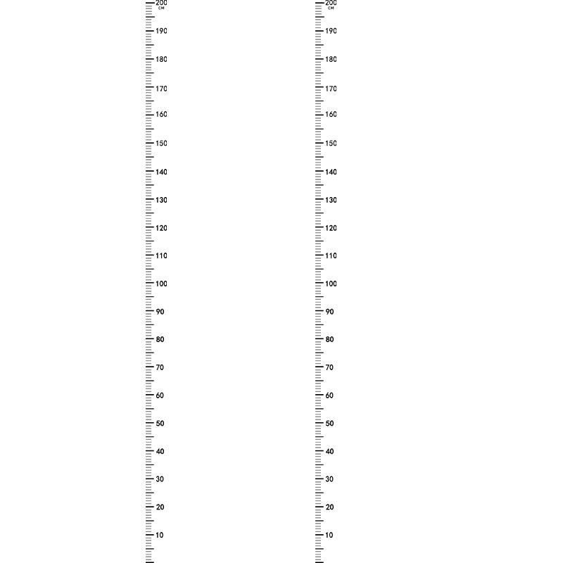 一整张儿童身高墙贴学生量身高贴纸孩子测量尺不伤墙客厅整条