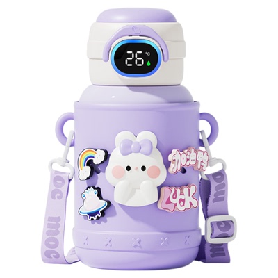 儿童保温杯女2025新款小学生上学专用水杯幼儿园男孩宝宝吸管杯子