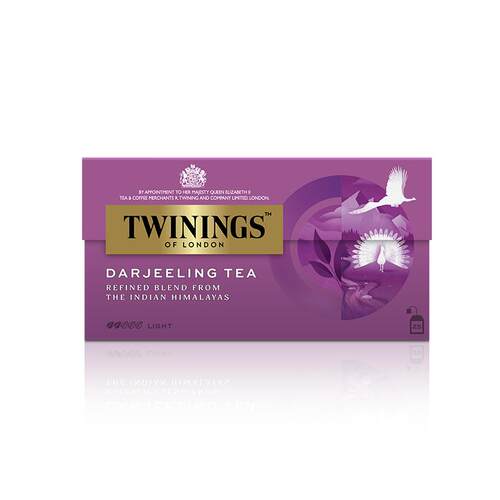 twinings英国川宁印度大吉岭红茶茶包进口袋泡茶自制奶茶山姆同款