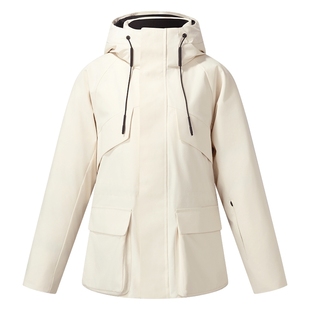 首降|歌莉娅95%鹅绒服男女款冬季冲锋衣羽绒服极寒短款外套