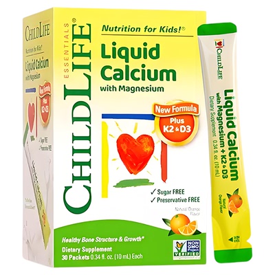 Childlife镁锌进口儿童液体钙