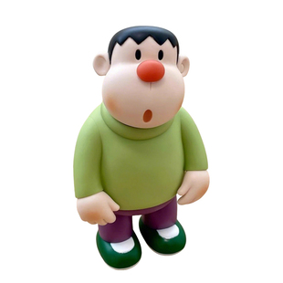 胖虎歪头摆件家居桌面装饰品六一儿童节礼物呆萌卡通动漫玩偶手办