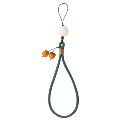 柿柿如意手机挂件短款手腕挂绳