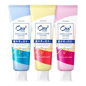 ora2皓乐齿果味牙膏 去黄亮白含氟清新口气正品原装进口专属