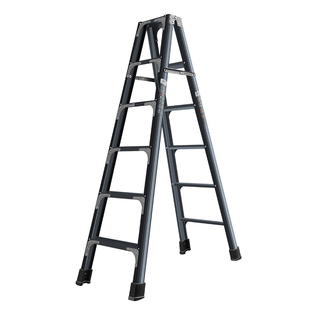 奥鹏人字梯子铝合金加粗加厚工程专用家用折叠梯合梯铝梯登高梯凳
