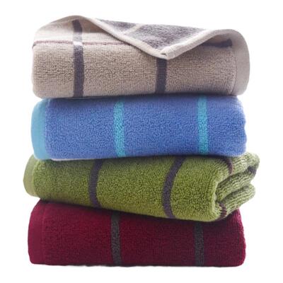 洁丽雅纯棉毛巾家用洗脸洗澡面巾