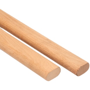 榉木加厚木质挂衣杆免打孔衣通衣橱柜横杆固定支撑杆晾衣杆法兰座