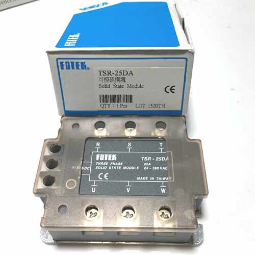 询价台湾阳明FOTEK光电接近开关传感器固态继电器TSR-25D