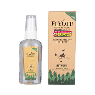Flyoff防蠓驱蚊水蚊不叮喷雾成人儿童孕妇防蚊户外驱蚊液非无比滴
