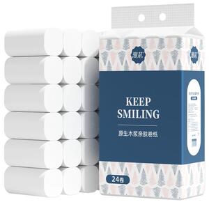 漫花18卷卫生纸卷纸5层加厚无芯实惠装宿舍批发厕所卫生纸