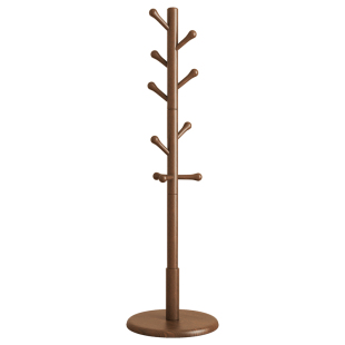 实木衣帽架落地家用室内立式挂衣服架子卧室床边次净衣入户挂包架