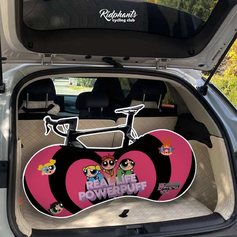 小女警自行车防尘罩公路车山地车衣车套单车防晒保护罩