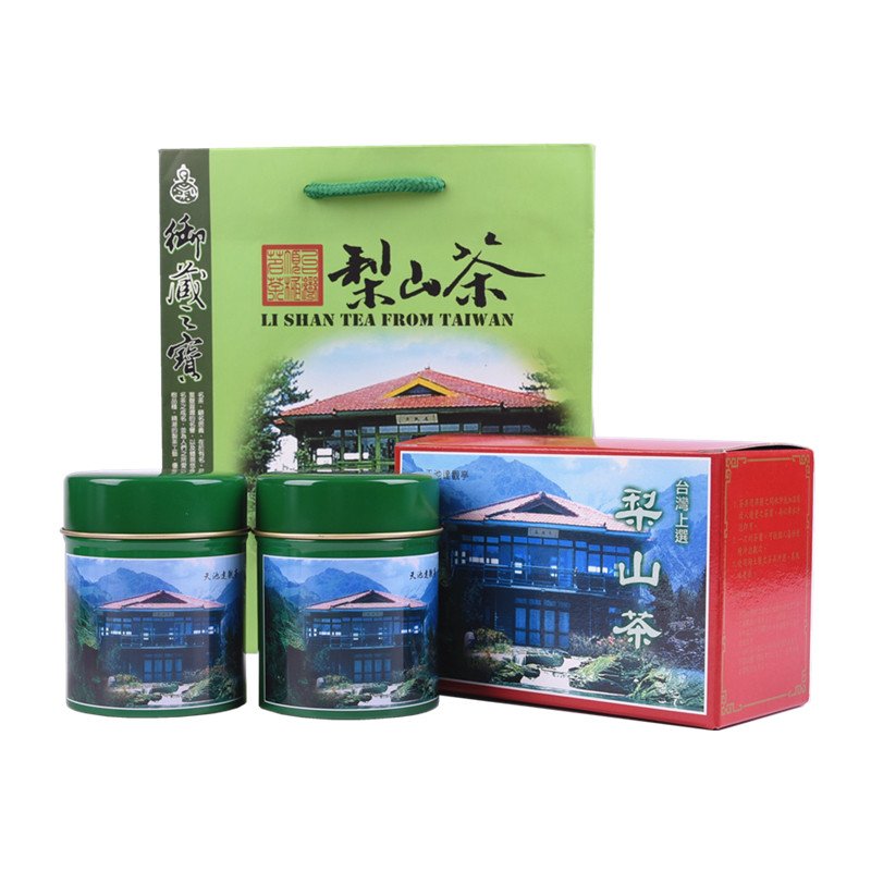 天乔台湾2600公尺高山茶 梨山乌龙茶高海拔冻顶高冷茶 精装礼盒