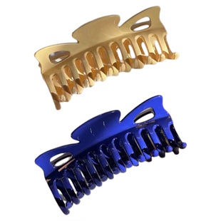 巨能抓~老友记瑞秋同款酒红色双齿抓夹2025新款后脑勺盘发鲨鱼夹