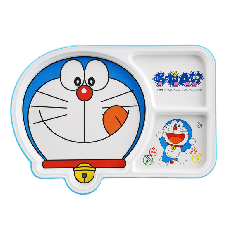 五和防摔家用哆啦a梦分格宝宝碗