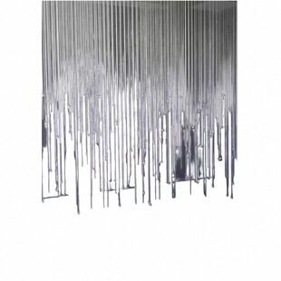 婚庆亚克力水晶珠帘背景屏风吊顶酒店宴会厅成品珠链流苏背景布置