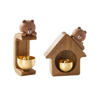 圣诞礼物女生门铃铃铛入户门装饰风铃磁吸门铃铜铃治愈乔迁开业