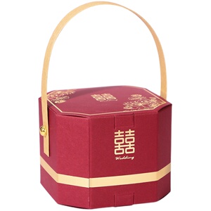 喜糖盒糖盒结婚盒子订婚糖果礼盒装包装2023新款婚礼空盒喜盒婚糖