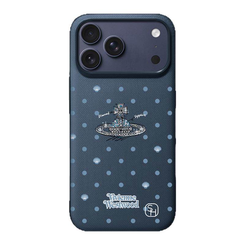 SHEHENG ×贝壳土星适用于苹果17pro手机壳卡通简约iPhone17Promax防摔磁吸ins风卡包保护套ko1轻奢高级感
