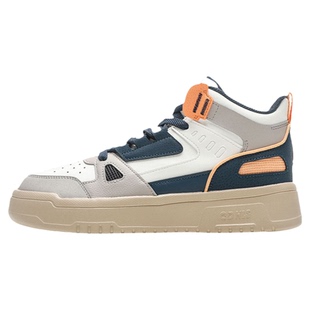 乔丹高帮板鞋男鞋2025冬季新款官方皮面防水运动鞋百搭时尚运动鞋