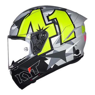 意大利KYT碳纤维摩托车冬季头盔男防雾个性轻便赛道盔机车全盔NZ