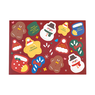 圣诞装饰卡片圣诞树挂饰小卡片2026年新款圣诞节小礼品挂饰吊卡儿童礼物包装盒马年贺卡留言卡吊卡明信卡挂件
