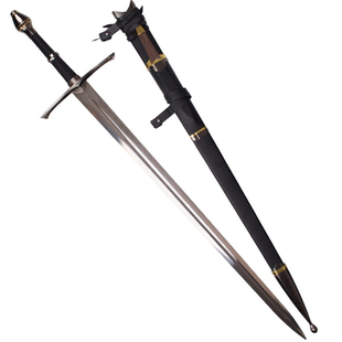 HCMY魔戒指环王剑游侠阿拉贡全金属剑纳西尔一比一周边模型未开刃