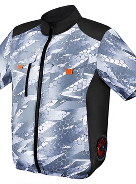 森思2025新款空调服男款风扇衣服
