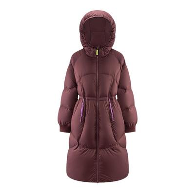 长款羽绒服eralnc连帽