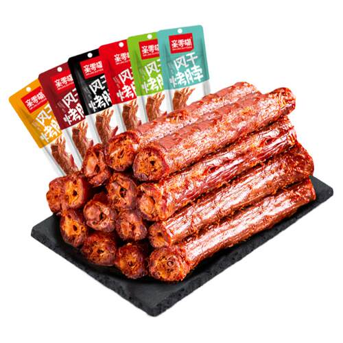 亲零嘴风干烤脖整根手撕鸡脖子卤味解馋小零食小吃休闲食品非鸭脖