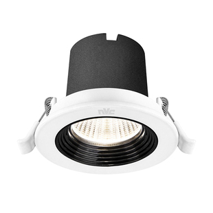 雷士照明射灯嵌入式家用客厅商用led天花灯防眩光无主灯三色COB灯