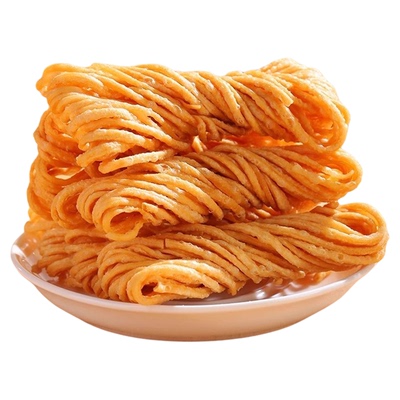 愣小二金丝馓子手工零食独立包装