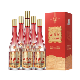 【酒厂直营】西凤酒55度1964珍藏版 凤香纯粮食白酒整箱装500ml*6
