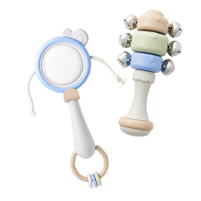 皇儿【安抚手摇铃】抓握训练