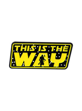 胸针2021年新款This is the way个性创意徽章配饰别针扣固定衣服