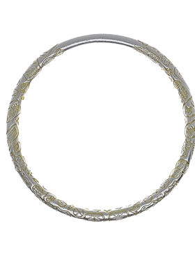 足银9999平安喜乐吉言银手镯女