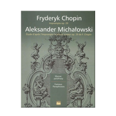 肖邦 即兴曲 op29 钢琴独奏 波兰PWM原版乐谱书 Frederic Francois Chopin Impromptu for Piano PWM10910