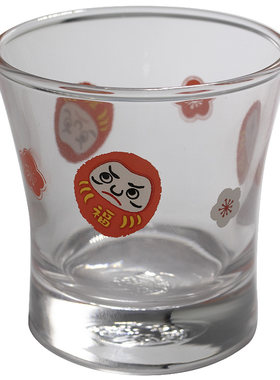 日本东洋佐佐木富士山玻璃小酒杯