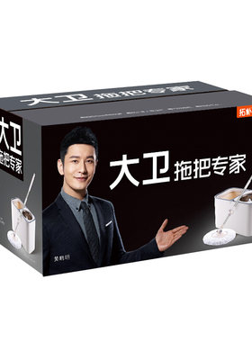 大卫旋转拖把N11PLUS单桶带出水