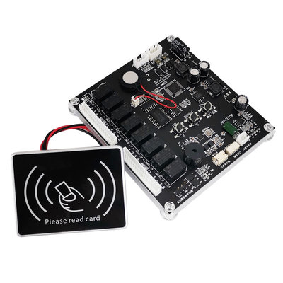 人脸识别内控8层/16层语音刷卡器