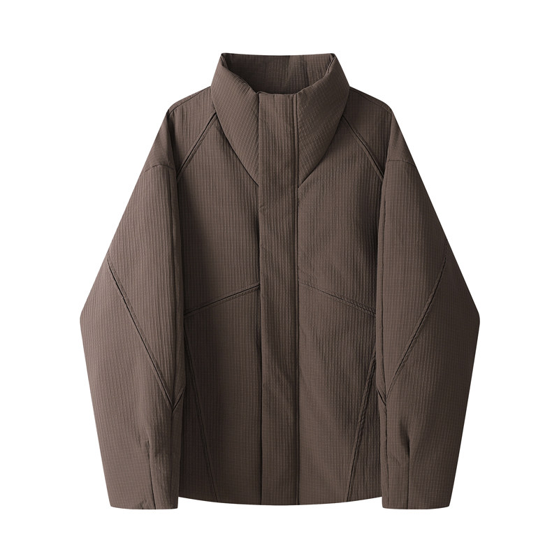 保暖高级感加厚面包服外套N1立领