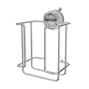 吸盘纸巾架卫生间壁挂式洗脸巾收纳盒厕所免打孔抽纸盒铁艺卷纸架