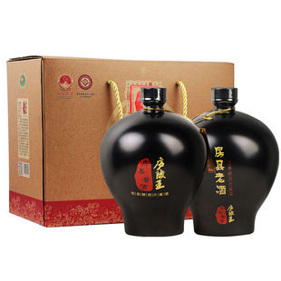 庐陵王 房县黄酒洑汁 12度糯米酒工匠叁号 礼盒坛装湖北十堰特产